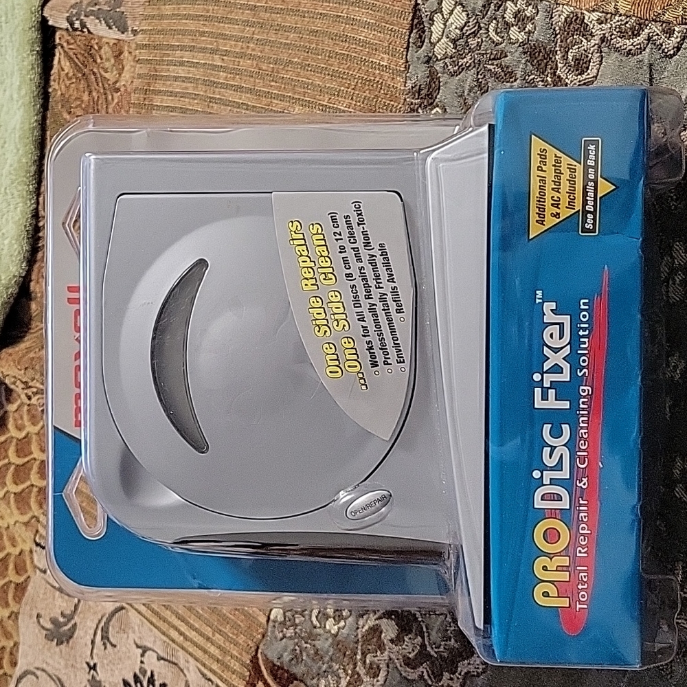 MAXELL PRO DISC FIXER  NEW